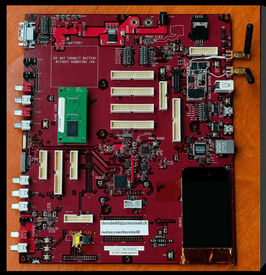 The iPhone testbed